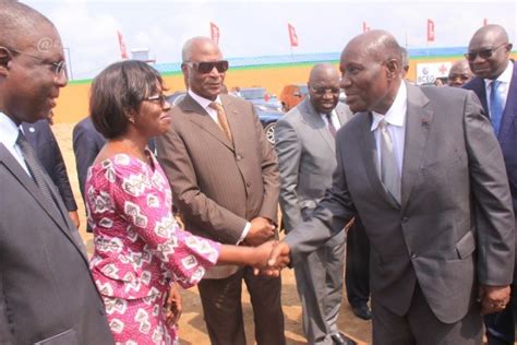 Lancement Des Travaux De Construction Du Stade Olympique D Bimp