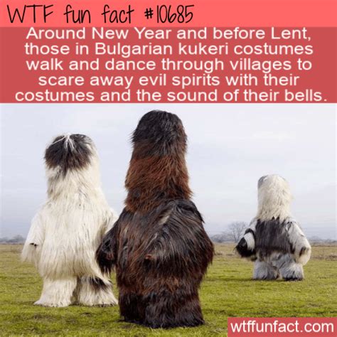 WTF Fun Fact - Kukeri Costumes