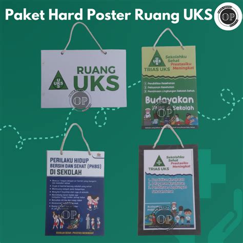 Jual Hard Poster Ruang Uks Sekolah Usaha Kesehatan Sekolah Shopee