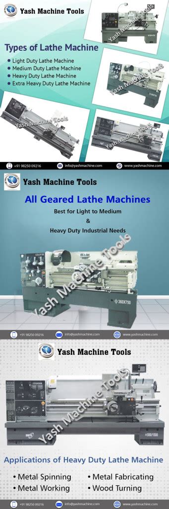 Heavy Duty Lathe Yash Machine