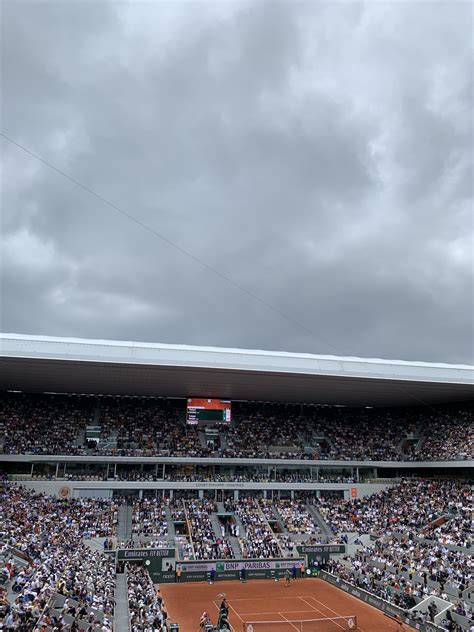 Christopher Clarey On Twitter Ominous Sky Early In This