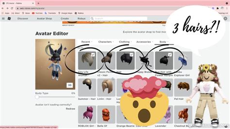 How To Wear Multiple Face Accessories And Multiple Hairs In Roblox