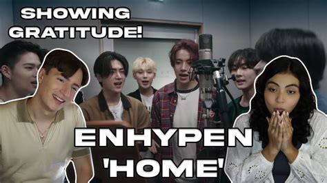 Engenes React To Enhypen Home Love Letter To Their Fans Music