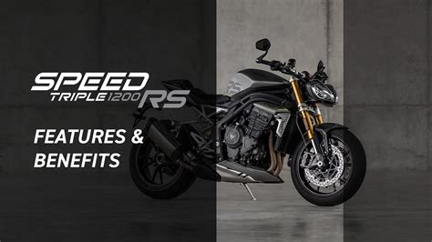 Speed Triple 1200 RS Model For The Ride