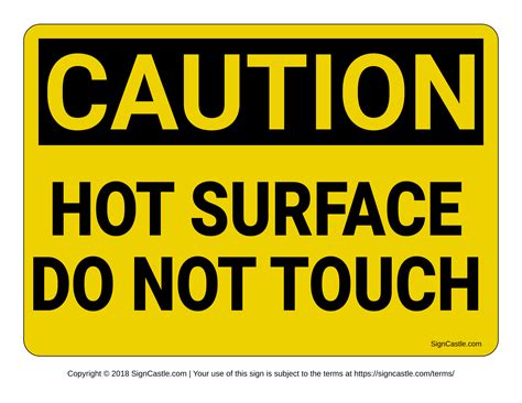 Do Not Signs Poster Template