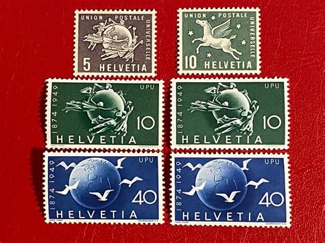 Timbres Union Postale Universelle Suisse Kaufen Auf Ricardo