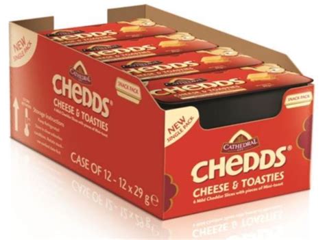 Cathedral City Unveils Chedds Cheese Toasties Lunchbox Pack