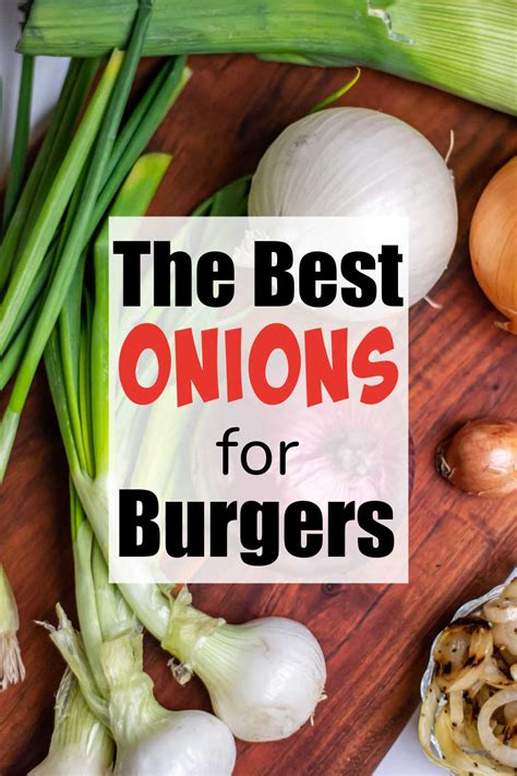 Best Onions For Burgers Kitchen Laughter