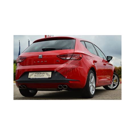 Duplex Sport Exhaust Silencer Seat Leon F Ece Approval D X