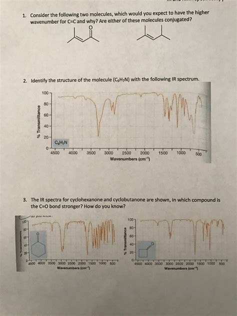 Solved 1. Consider the following two molecules, which would | Chegg.com 