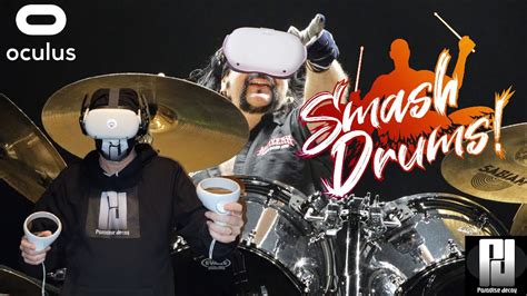 Exclusive Look At Smash Drums Vr Oculus Quest 2 Youtube