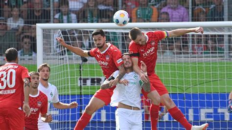 Werder Bremen Zur Pause raus Schwarzer Nachmittag für Marco Friedl