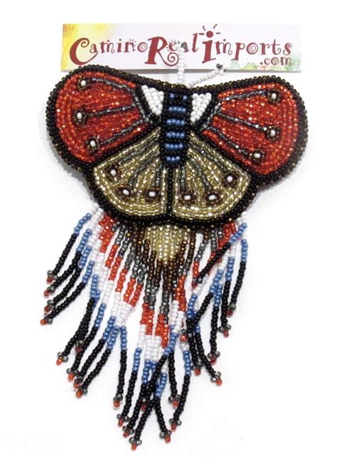 BUTTERFLY BEADED HAIR BARRETTE GHB020 How To Make Beads Hair