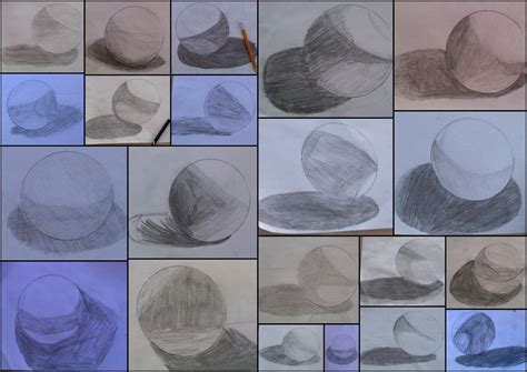 Harvest Artists Blog: Shading a Ball - Student Examples