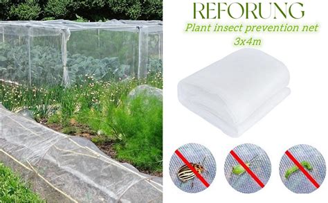 Reforung Filets Pour Jardin M X M Anti Insectes En Maille Fine