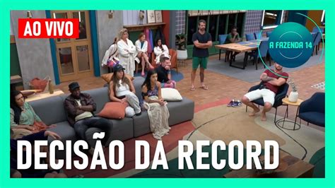 A Fazenda 2022 Record Expulsa Tiago Ramos E Shayan Haghbin 21102022 ComentÁrios Ao Vivo