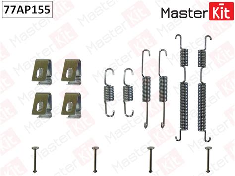Ремкомплект тормозных колодок MasterKit 77AP155 - купить по низким ...