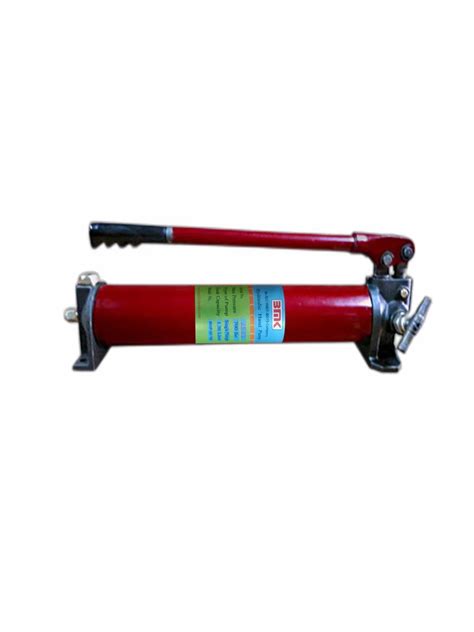 hydraulic hand pump   price  chennai  bmk hydraulics id