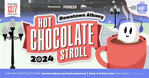 2024 Hot Chocolate Stroll Holiday Market Albany Parking Authority