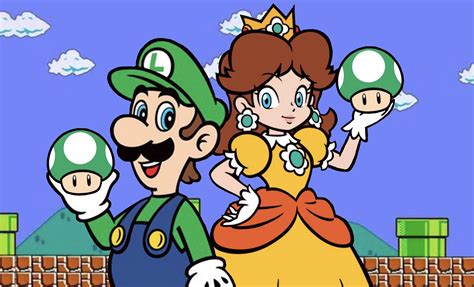 Luigi and Daisy by SliderStudios on DeviantArt