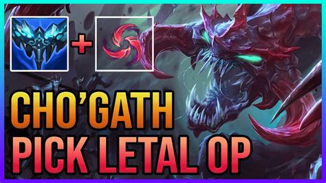 Muy Op Cho Gath Jungla S Gu A Espa Ol C Mo Jugar Cho Gath Jg