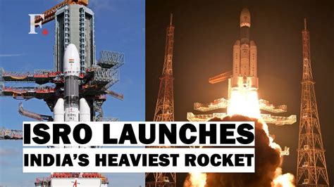 ISRO Launches Indias Heaviest Rocket LVM3 Carrying 36 Satellites From