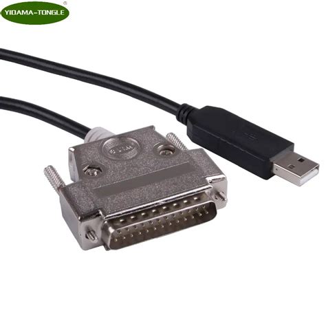 Chip FTDI Usb A RS232 Conector Macho DB25 De 25 Pines Cable Adaptador