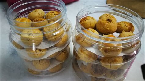 新年花生饼（花生酱版） Chinese New Year Peanut Cookies Youtube