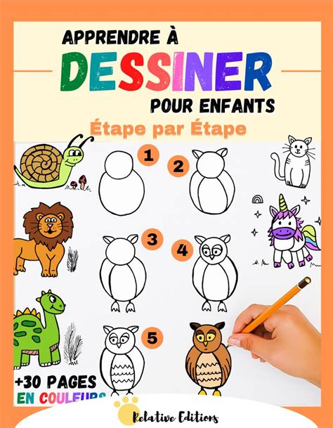 Apprendre à dessiner Pour Enfants Étape par Étape Aprender a dibujar