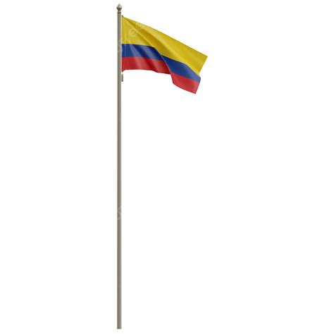 Bandera De Colombia Con Asta Png Ondear La Bandera Colombiana The Best Porn Website