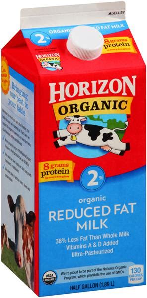 Horizon Organic 2 Reduced Fat Organic Milk Hy Vee Aisles Online