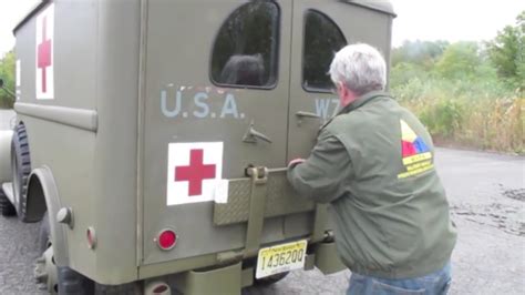 Original 1941 U S WWII Dodge WC27 Half Ton 4x4 Ambulance YouTube