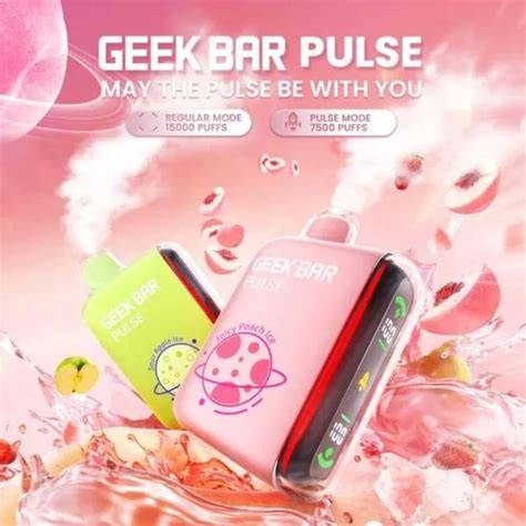 GEEK BAR PULSE 16ML 15 000 PUFF DISPOSABLE 5CT BOX Alpha Distribution