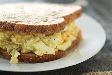 Egg Salad Sandwich Calories Wheat Bread Mckenzie Tibbs