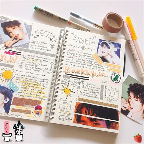 Aesthetic Bullet Journal Kpop