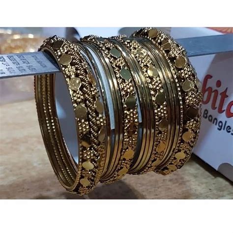 Golden Metal Oxidized Bangles Party At Rs 55pair In Mumbai Id