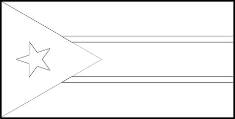 Sudan Flag Coloring Page