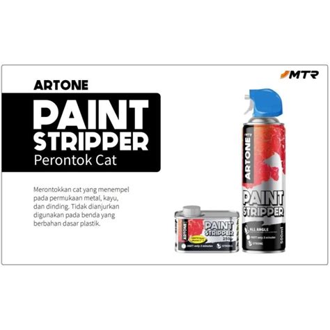 Jual PERONTOK CAT PENGELUPAS CAT PAINT REMOVER MTR ARTONE PAINT