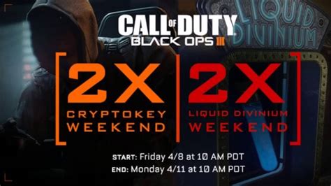 Black Ops Double Cryptokey Liquid Divinium Weekend Getting A Ton