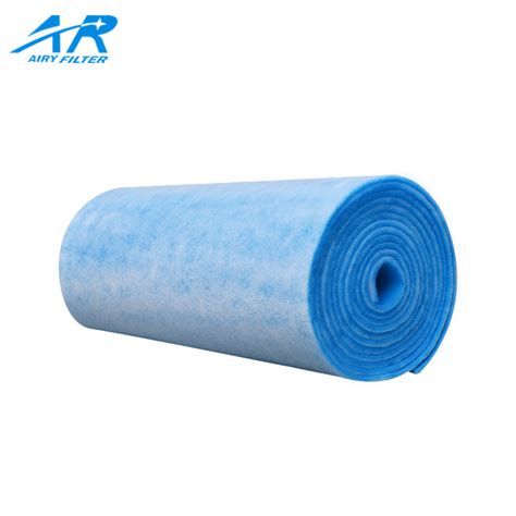 Synthetic Fiber Pre Intake Blue And White Filters For Spray Booth