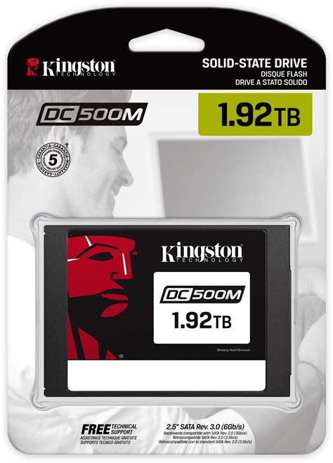 SSD накопитель KINGSTON DC500M 1920GB 2.5" SATA 3D TLC (SEDC500M/1920G ...
