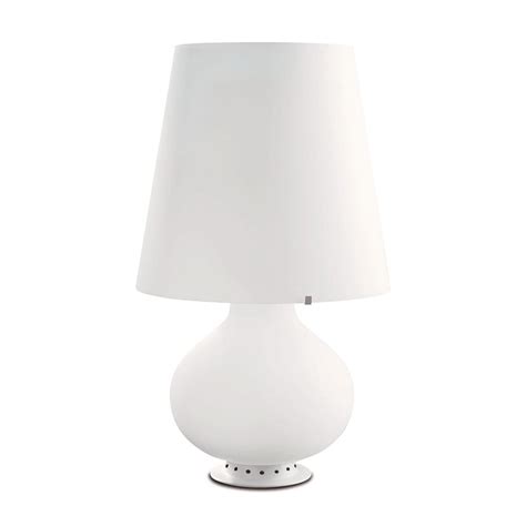 Lampada Da Tavolo Media Bianco Fontana Arte F Bine