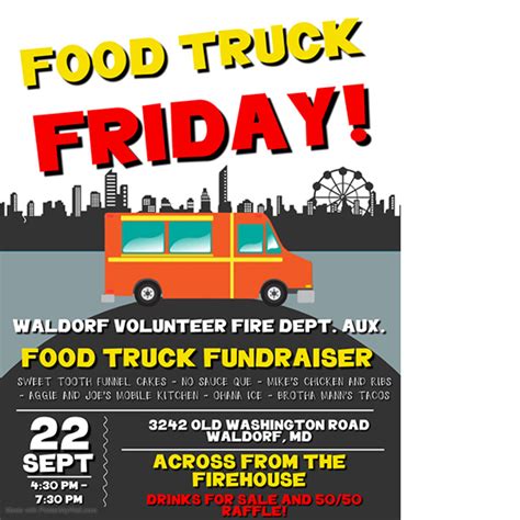 Food Truck Friday Waldorf Volunteer Fire Department