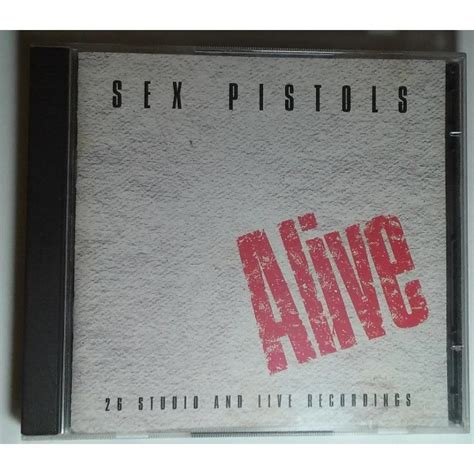CD Sex Pistols Alive Duplo Importado Inglaterra USADO Shopee Brasil
