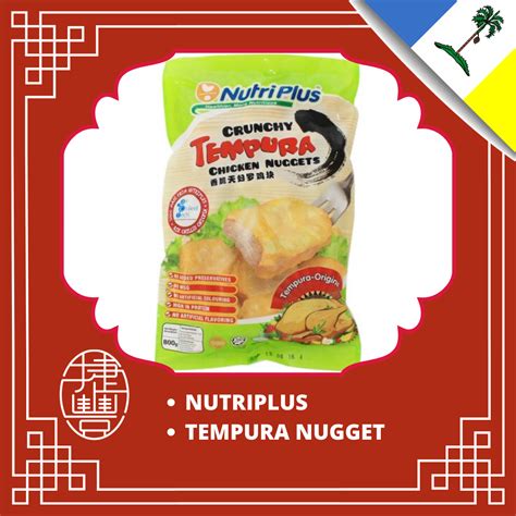 NUTRIPLUS TEMPURA NUGGET 香脆天妇罗鸡块 800G Lazada