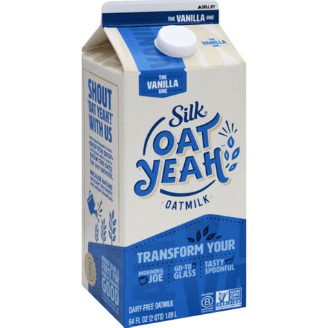 Silk Oat Yeah The Vanilla One Oatmilk Fl Oz Carton Shop