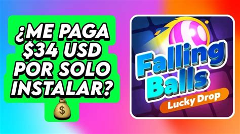 🤑 Falling Balls Realmente Paga 💰 App Para Ganar Dinero Jugando A