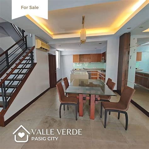 valle verde townhouse  sale pasig city property source ph
