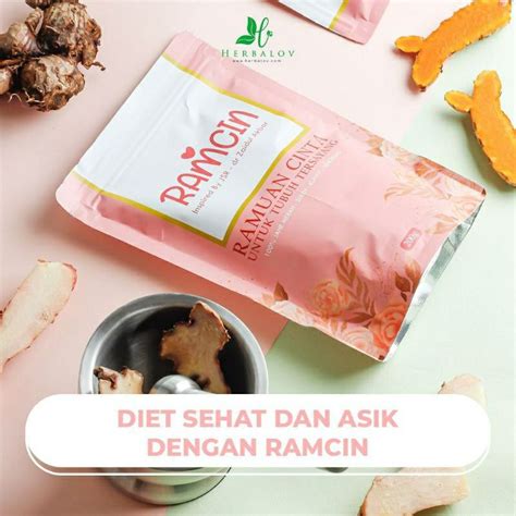 Jual RAMCIN RAMPAI CINTA BY HERBALOV 100 Herbal Alami Dari Jahe