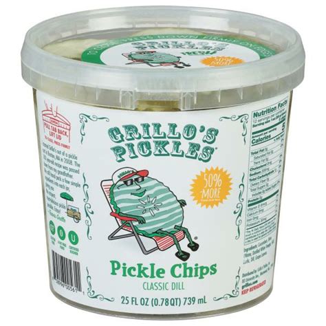 Publix Grillo S Pickles Pickle Chips Classic Dill Same Day Delivery Or